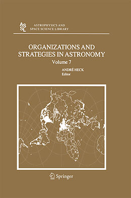 Kartonierter Einband Organizations and Strategies in Astronomy 7 von 