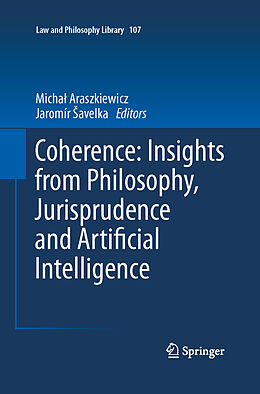 Kartonierter Einband Coherence: Insights from Philosophy, Jurisprudence and Artificial Intelligence von 