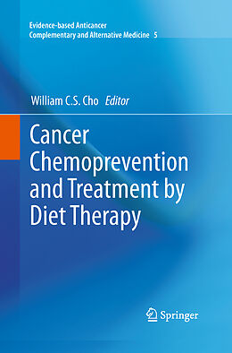 Kartonierter Einband Cancer Chemoprevention and Treatment by Diet Therapy von 