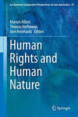 eBook (pdf) Human Rights and Human Nature de Marion Albers, Thomas Hoffmann, Jörn Reinhardt