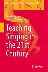 Fester Einband Teaching Singing in the 21st Century von