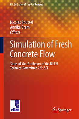 Fester Einband Simulation of Fresh Concrete Flow von 