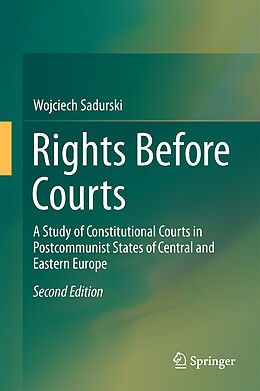 Livre Relié Rights Before Courts de Wojciech Sadurski