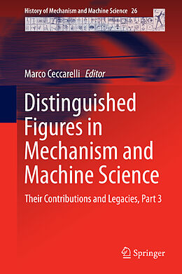 Fester Einband Distinguished Figures in Mechanism and Machine Science von 