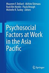 eBook (pdf) Psychosocial Factors at Work in the Asia Pacific de Maureen F. Dollard, Akihito Shimazu, Rusli Bin Nordin