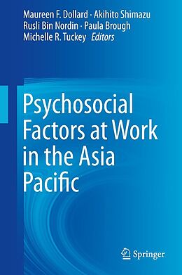 eBook (pdf) Psychosocial Factors at Work in the Asia Pacific de Maureen F. Dollard, Akihito Shimazu, Rusli Bin Nordin