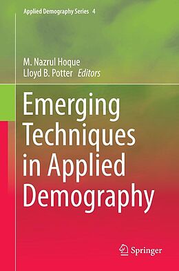 eBook (pdf) Emerging Techniques in Applied Demography de 