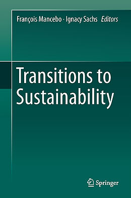 Livre Relié Transitions to Sustainability de 