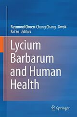eBook (pdf) Lycium Barbarum and Human Health de 