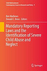 eBook (pdf) Mandatory Reporting Laws and the Identification of Severe Child Abuse and Neglect de 