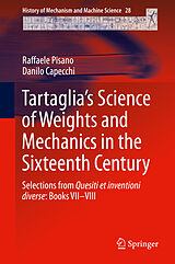 eBook (pdf) Tartaglia's Science of Weights and Mechanics in the Sixteenth Century de Raffaele Pisano, Danilo Capecchi