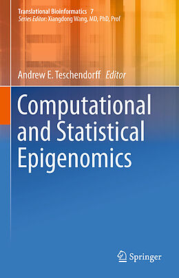 Livre Relié Computational and Statistical Epigenomics de 