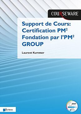 eBook (pdf) Support de Cours Certification PM² Fondation par lPM² GROUP de Laurent Kummer