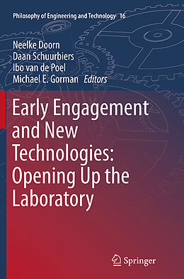 Couverture cartonnée Early engagement and new technologies: Opening up the laboratory de 