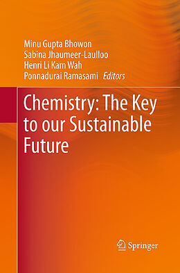 Couverture cartonnée Chemistry: The Key to our Sustainable Future de 