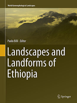 Couverture cartonnée Landscapes and Landforms of Ethiopia de 