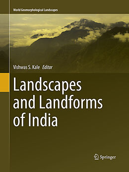 Kartonierter Einband Landscapes and Landforms of India von 