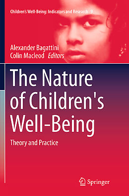 Couverture cartonnée The Nature of Children's Well-Being de 
