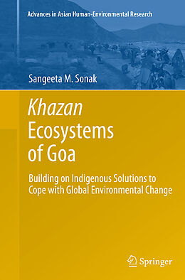 Couverture cartonnée Khazan Ecosystems of Goa de Sangeeta M. Sonak