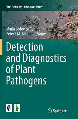 Couverture cartonnée Detection and Diagnostics of Plant Pathogens de 