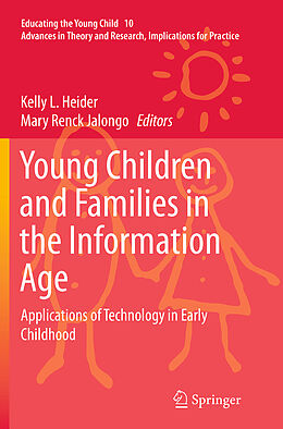Couverture cartonnée Young Children and Families in the Information Age de 