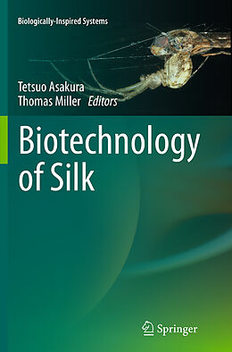 Couverture cartonnée Biotechnology of Silk de 