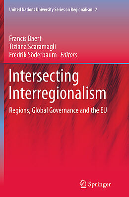 Couverture cartonnée Intersecting Interregionalism de 