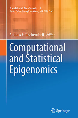 Couverture cartonnée Computational and Statistical Epigenomics de 