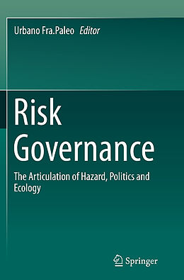 Couverture cartonnée Risk Governance de 