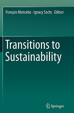 Couverture cartonnée Transitions to Sustainability de 