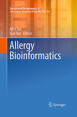 Couverture cartonnée Allergy Bioinformatics de 