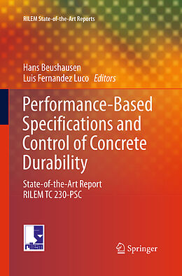 Kartonierter Einband Performance-Based Specifications and Control of Concrete Durability von 