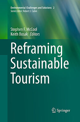 Couverture cartonnée Reframing Sustainable Tourism de 