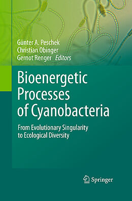 Couverture cartonnée Bioenergetic Processes of Cyanobacteria de 