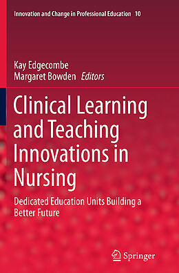 Couverture cartonnée Clinical Learning and Teaching Innovations in Nursing de 