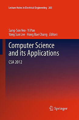 Kartonierter Einband Computer Science and its Applications von 