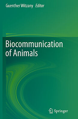 Couverture cartonnée Biocommunication of Animals de 