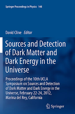 Couverture cartonnée Sources and Detection of Dark Matter and Dark Energy in the Universe de 