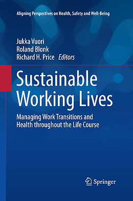 Couverture cartonnée Sustainable Working Lives de 