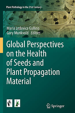 Couverture cartonnée Global Perspectives on the Health of Seeds and Plant Propagation Material de 