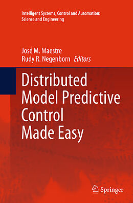 Kartonierter Einband Distributed Model Predictive Control Made Easy von 