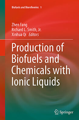 Couverture cartonnée Production of Biofuels and Chemicals with Ionic Liquids de 