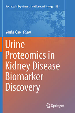 Kartonierter Einband Urine Proteomics in Kidney Disease Biomarker Discovery von 