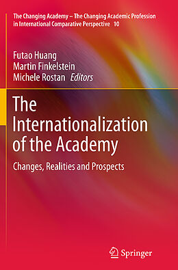 Kartonierter Einband The Internationalization of the Academy von 
