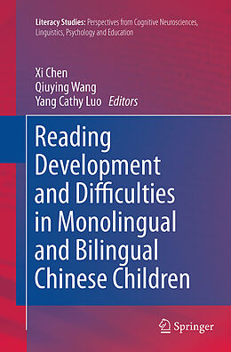 Kartonierter Einband Reading Development and Difficulties in Monolingual and Bilingual Chinese Children von 