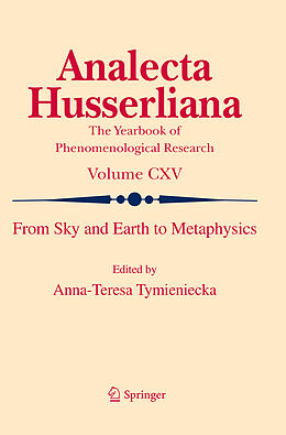 Couverture cartonnée From Sky and Earth to Metaphysics de 