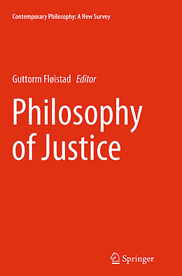 Kartonierter Einband Philosophy of Justice von 
