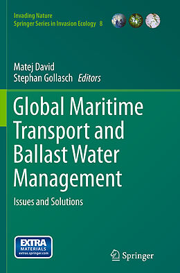 Kartonierter Einband Global Maritime Transport and Ballast Water Management von 