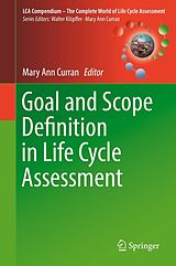 eBook (pdf) Goal and Scope Definition in Life Cycle Assessment de 