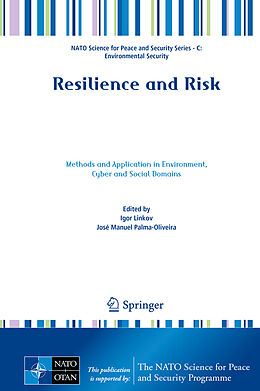 Livre Relié Resilience and Risk de 